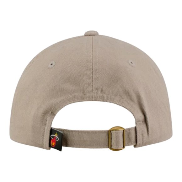 New Miami Heat Mashup VOL. 2 Strapback Wordmark Hat Cap Grey Mashup Logo -OSFM - Picture 2 of 2